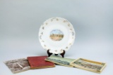 1905 Lewis & Clark Centennial Portland Commemorative Plate, Booklets & Other Ephemera