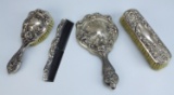 Antique Sterling Silver Ladies Vanity Set