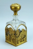Gold Gilded French Decanter