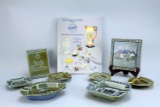 Wade Porcelain Ireland Ash Trays, Plaques & Collector Book