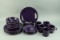 Plum Fiesta Ware Set for 5