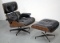 Herman Miller Eames Lounge Chair & Ottoman, Vintage