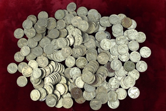 Large Bag of Buffalo/Indian Head Nickels