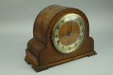 Oak Cased Mantle Clock