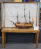 Large Hand Crafted Model Ship 