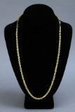 14k Gold Necklace, 14.5 Grams