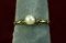 14k Gold Pearl Ring, Sz. 5.75