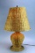 Woven Wicker Style Table Lamp