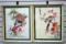 2 Asian Embroidered Silk Framed Pictures