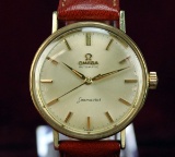14k Gold Omega Seamaster Automatic Watch, Ca. 1960
