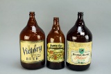 Old Beer Growlers: Salem OR Brewing, Acme Brewing - San Francisco