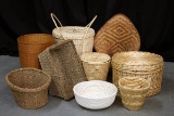 Large Assortment of Baskets