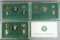 3 US Mint Proof Sets; 1996,1997,1998