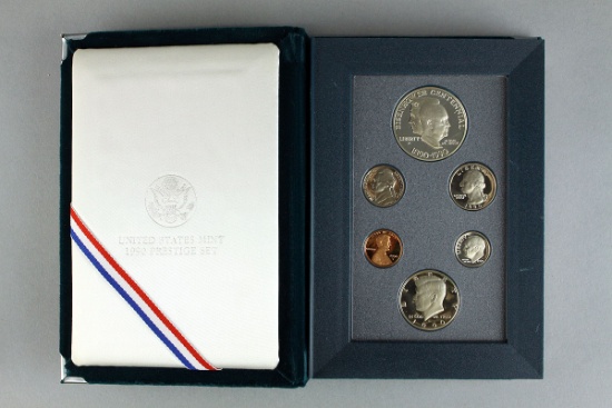 1990 US Mint Prestige Set w/COA, NO BOX