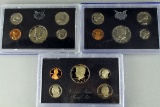 3 US Mint Proof Sets; 1971,1972,1983