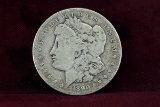 1890-CC  Morgan Silver Dollar