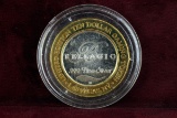 .999 Fine Silver Limited Edition $10 Bellagio Gaming Token