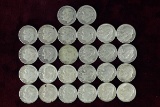 26 Roosevelt Silver Dimes various dates/mints