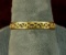 18k Gold Filigree Band, Sz. 9, 1.5 Grams