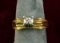 14k Gold & Diamond Ring, Sz. 6.5, 5.9 Grams
