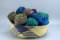 Basket of Knitting Wool: Merino & Others