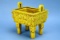 Yellow Glazed Censer