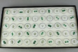 Assorted Emerald Colored Gem Stones