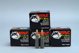 80 Rounds Wolf 7.62 x 39 mm 122 Gr. HP Steel Case Ammo