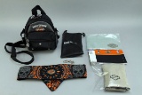 Assorted Harley-Davidson Logo Items