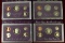 4 U.S. Mint Proof Sets - 1985,1986,1988,1989