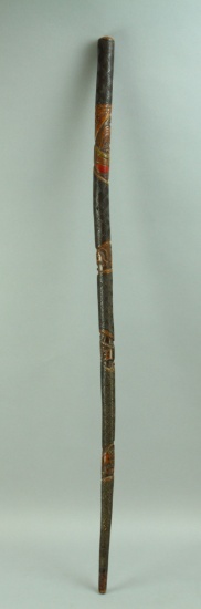 Carved African Walking Stick