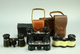 Assorted Binoculars & Cases