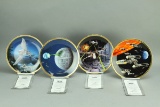 4 Star Wars Collector Plates