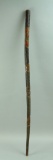 Carved African Walking Stick