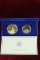 1986 U.S. Liberty Silver Coin Set
