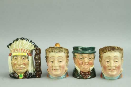 Small Toby Mugs: Beswick & Royal Doulton