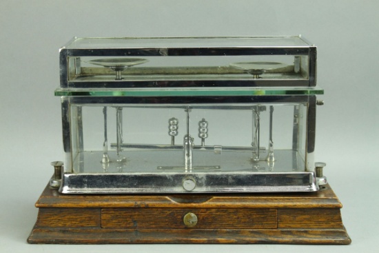 Torsion Balance Co. Style 285 Pharmacy Scale, Ca. 1930's