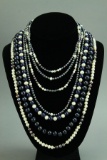 5 Strands of Pearls, Beads