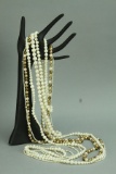Pearl Choker, Assorted Pearl Necklaces & Beads