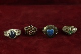 Silver - .925 Rings, Sz. 5-9.5