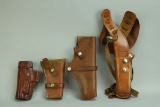 Brown Leather Holsters - Bianchi Shoulder Holster & Others