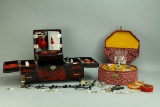 Jewelry Boxes & Assorted Costume Jewelry