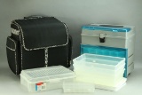 Rolling Sewing Machine Case, Organizers