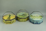 Vintage Sunshine Biscuit Tins w/ Handles