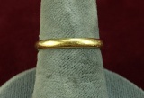 18k Gold Ring, Sz. 7,  3.2 Grams