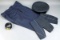 U.S. Air Force Blue Pants, Belt, Caps; Ca. 1950's