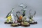 Assorted Whale, Dolphin, Ray, Manatee Figurines