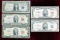 1935A $1 Silver Certificate, 2 - $2 1953 & 1953A Red Seals and