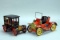 Masudaya Tin Toy Litho Cars - Lever Action, Japan