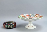 Imari Compote & Ash Tray, Japan